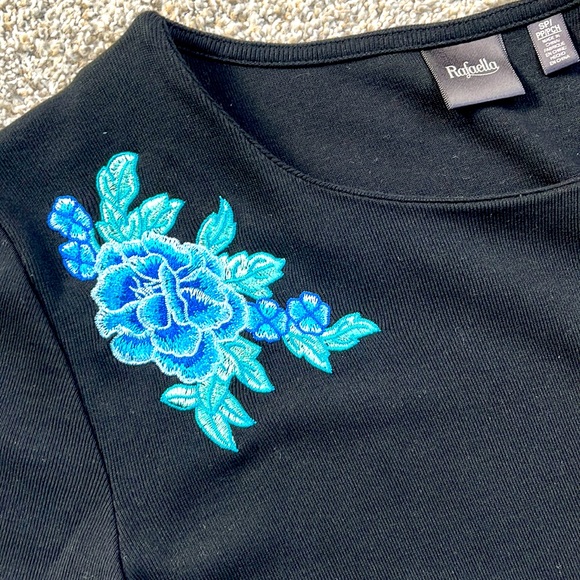 Women’s Rafaella 3/4 sleeve shirt - Picture 3 of 4